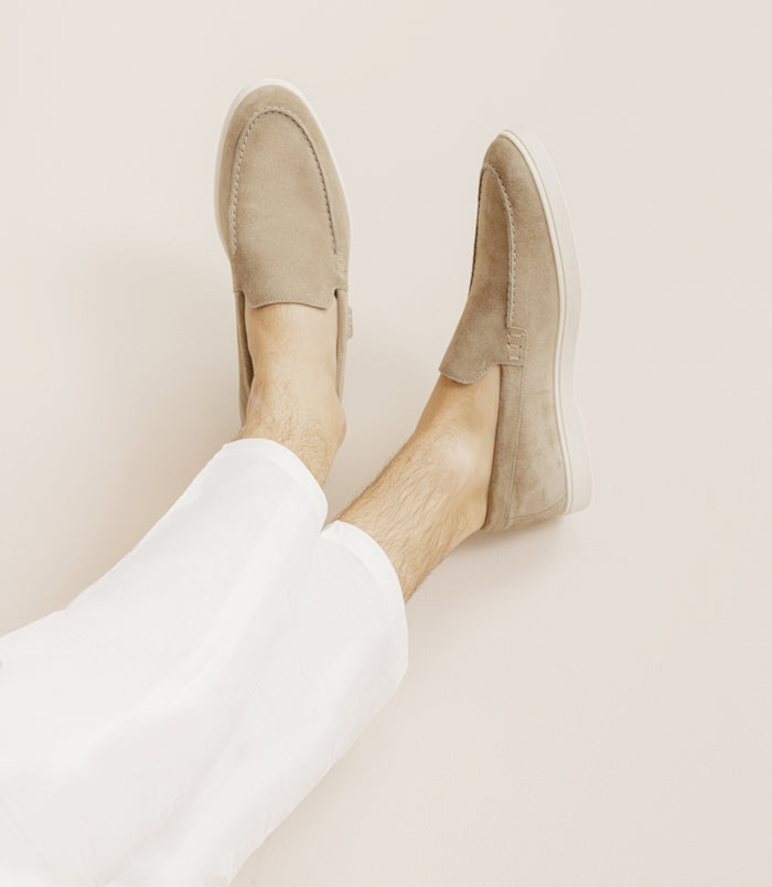 izac Chaussures mocassins beige