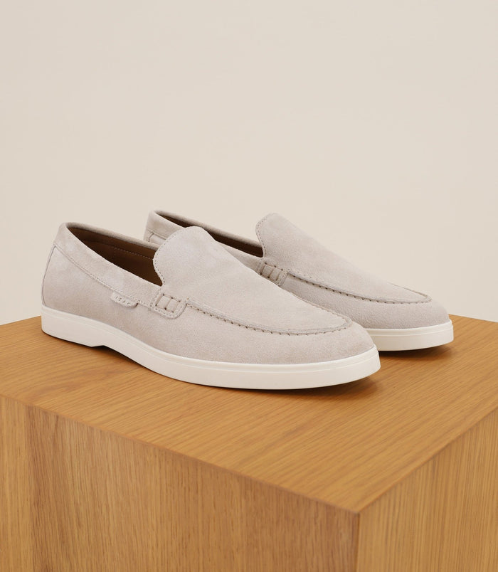 Izac Chaussures Mocassins écru