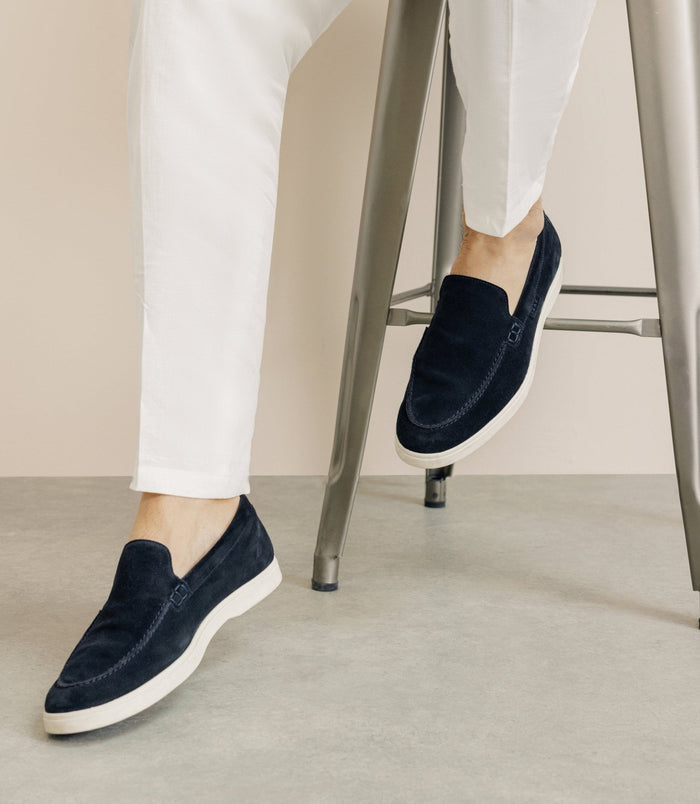 izac Chaussures mocassins marine