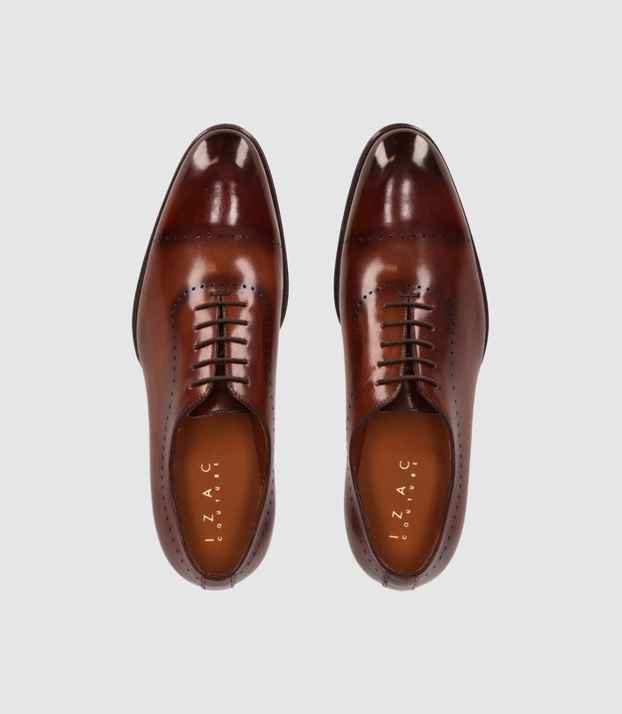 Izac Chaussures Richelieu Marron