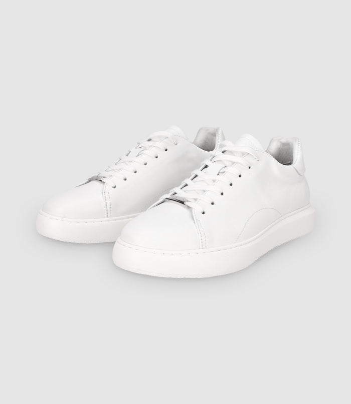 izac Chaussures sneakers en cuir blanches