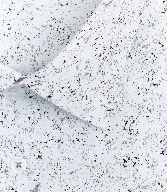 Izac Chemise à Imprimé Blanc "Siem"