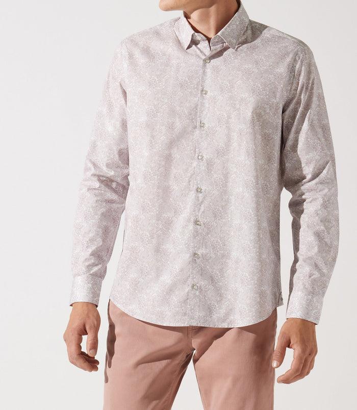 Izac Chemise à Imprimé Floral Rose JACINTHE