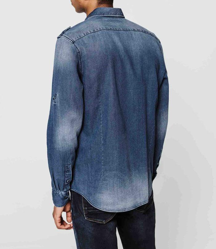 Izac Chemise Bleu Indigo