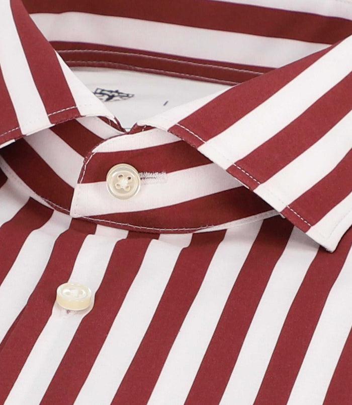 Izac Chemise Bordeaux MADEIRE