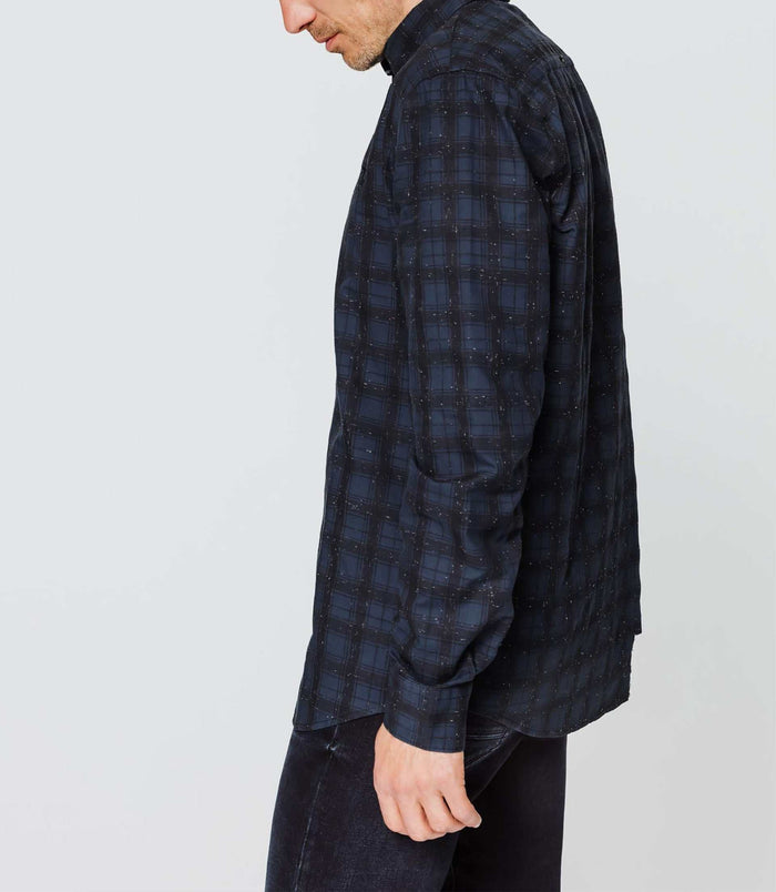 Izac Chemise Carreaux Bleus