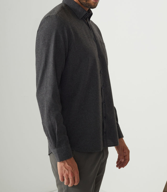 Izac Chemise Casual Anthracite "Arthur"