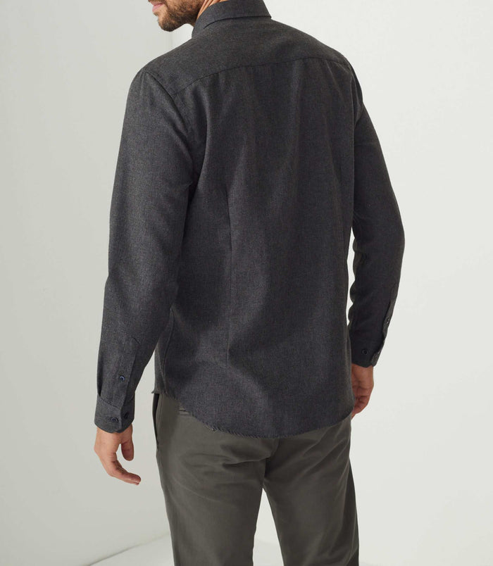 Izac Chemise Casual Anthracite "Arthur"