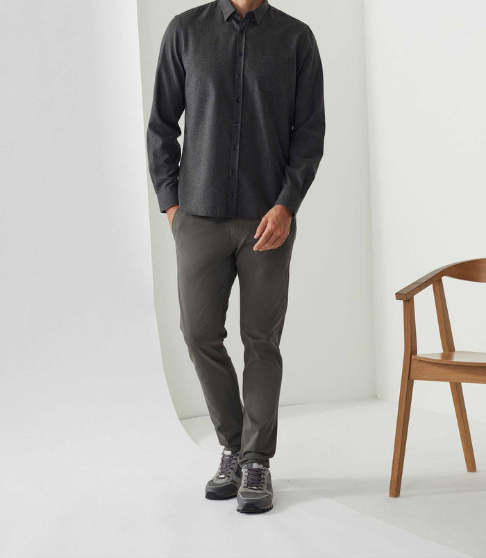 izac Chemise casual anthracite "Arthur"