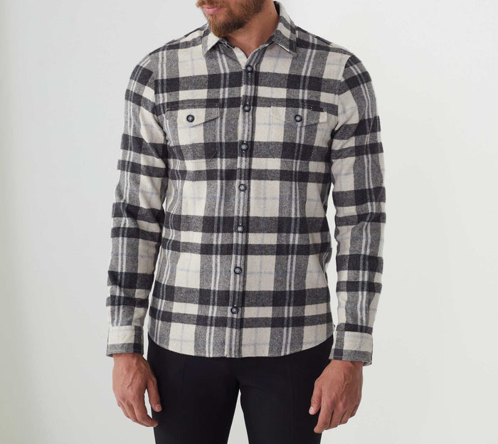 Izac Chemise Casual Beige "Aaron"