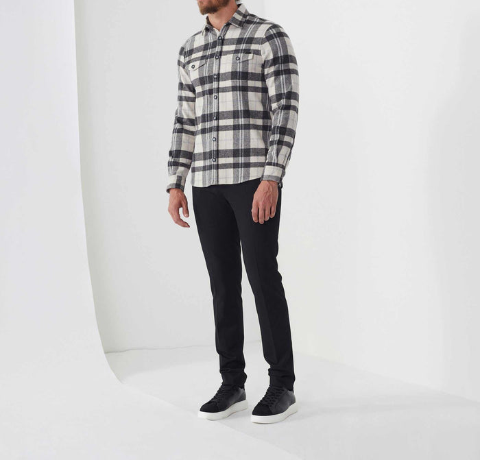 izac Chemise casual beige "Aaron"