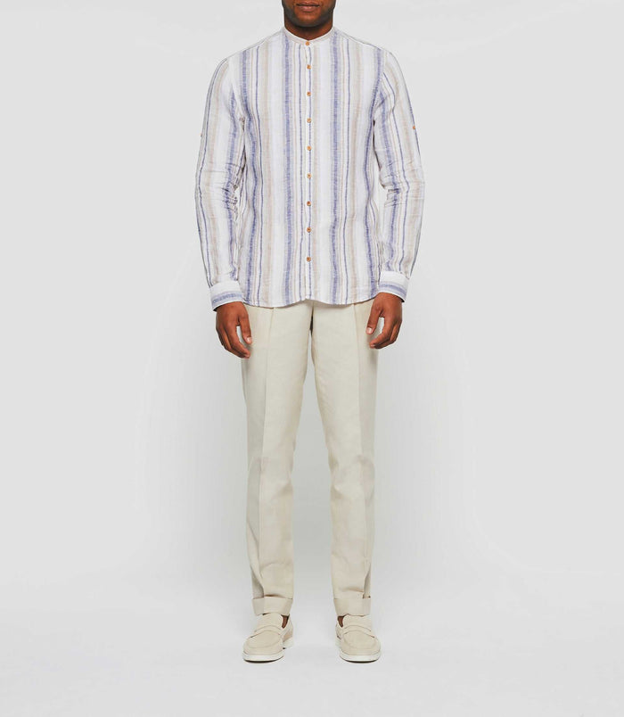 Izac Chemise Casual Beige "Kabosa"