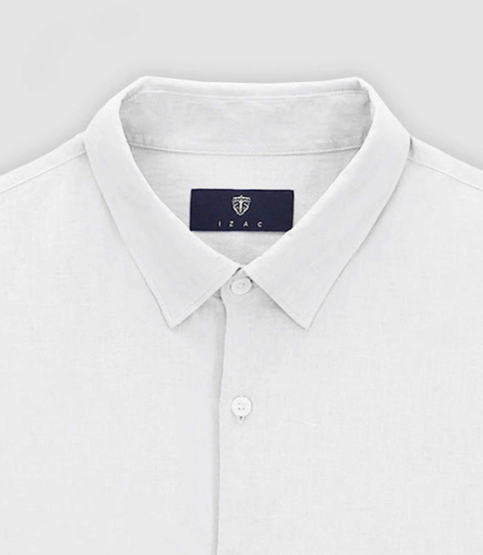 Izac Chemise Casual BLANC