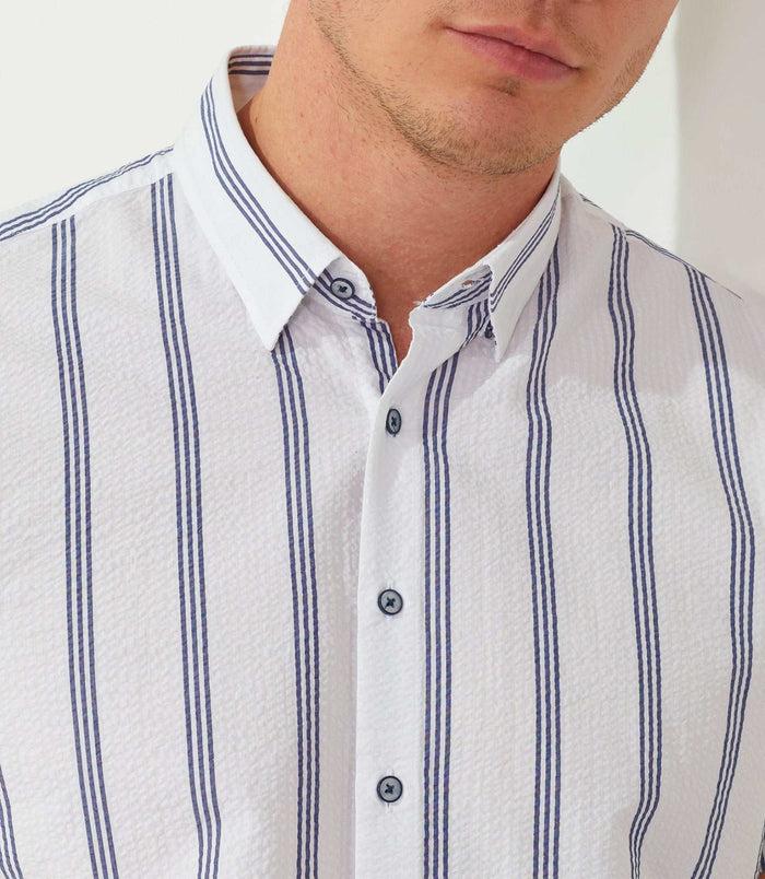 Izac Chemise Casual Blanc "Tameo"