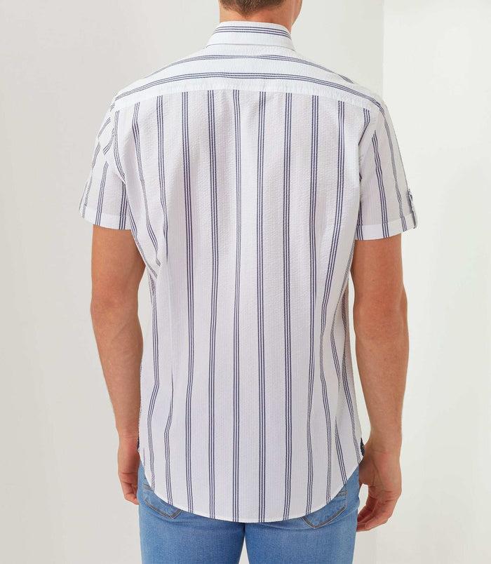 Izac Chemise Casual Blanc "Tameo"