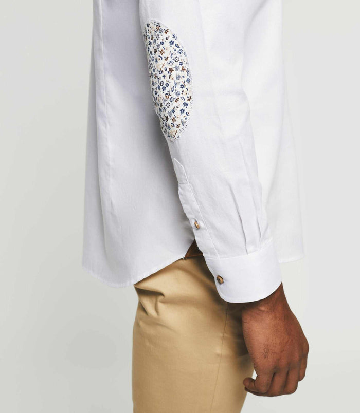 Izac Chemise Casual Blanche "Kenta"