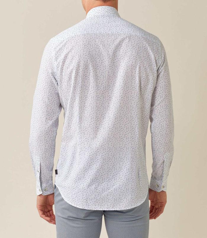 Izac Chemise Casual Blanche "Tiser"