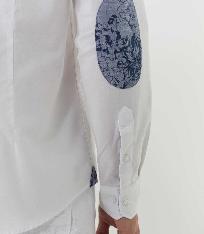 Izac Chemise Casual Blanche "Tod"