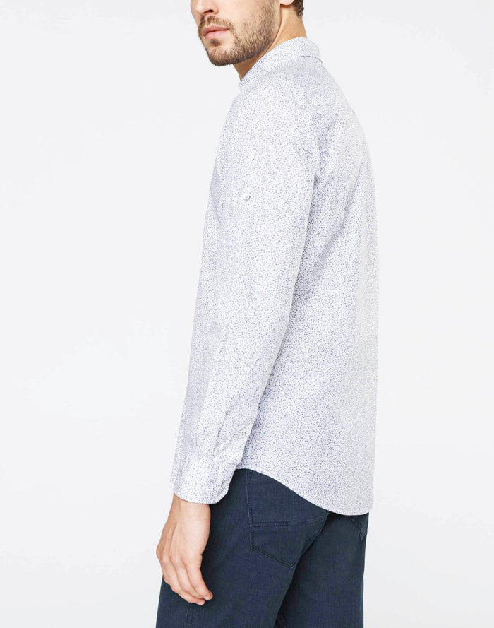 Izac Chemise Casual Bleu Ciel