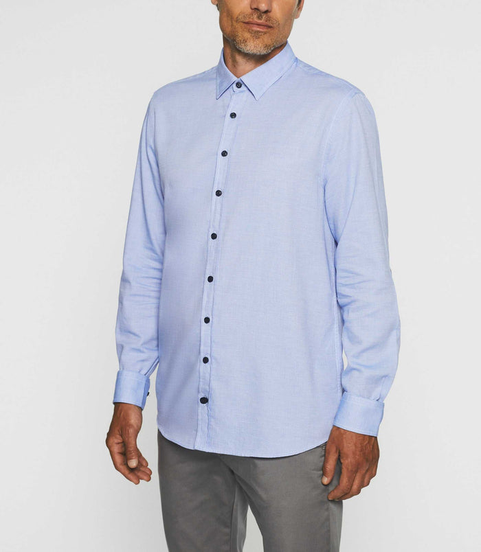 Izac Chemise Casual Bleu Ciel JIMY