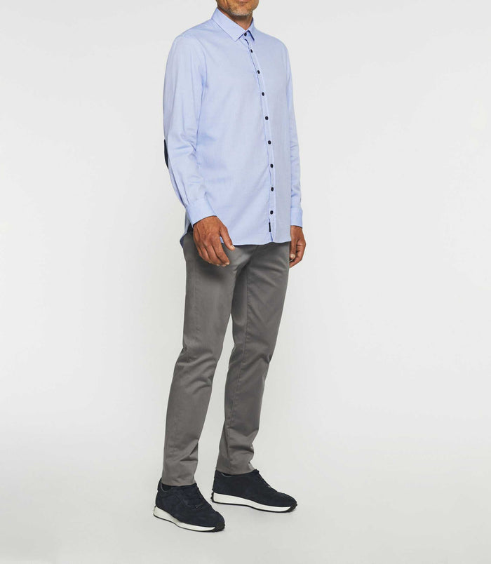 izac Chemise casual bleu ciel JIMY