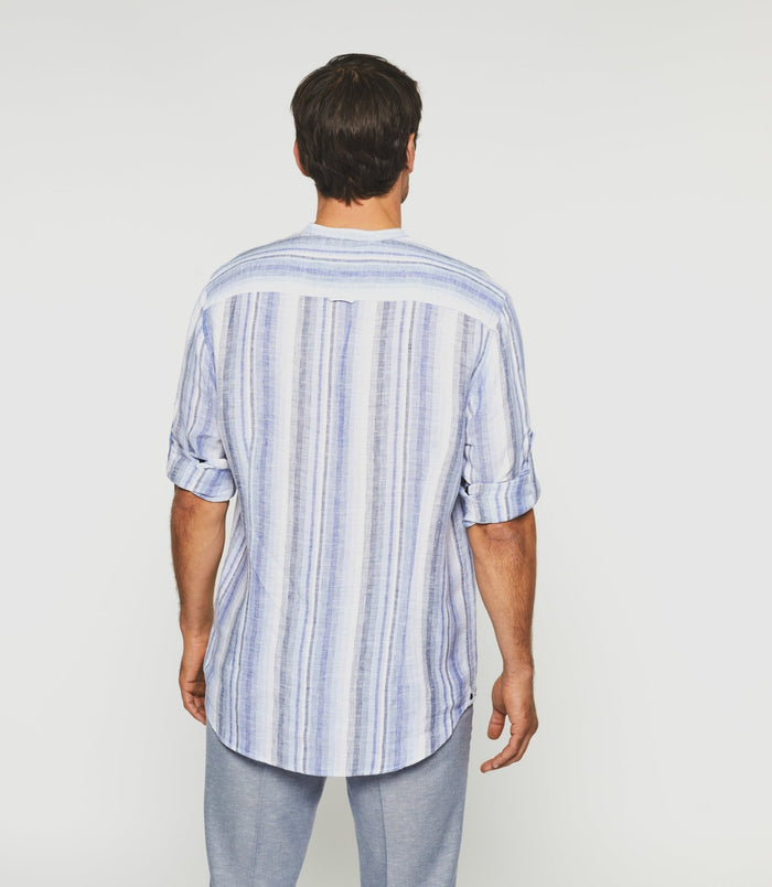 Izac Chemise Casual Bleu Ciel "Kabosa"