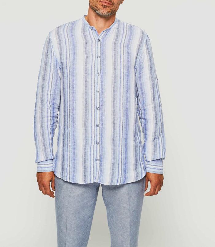 izac Chemise casual bleu ciel "Kabosa"
