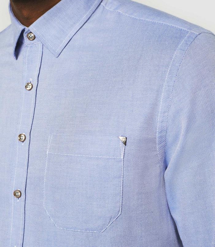 Izac Chemise Casual Bleu Ciel "Kento"