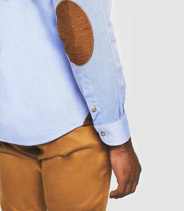 Izac Chemise Casual Bleu Ciel "Kento"
