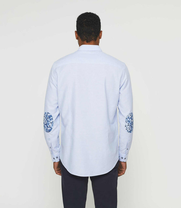 Izac Chemise Casual Bleu Ciel "Keo"