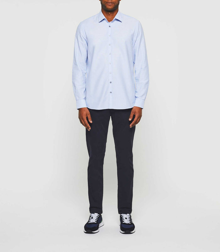 Izac Chemise Casual Bleu Ciel "Keo"