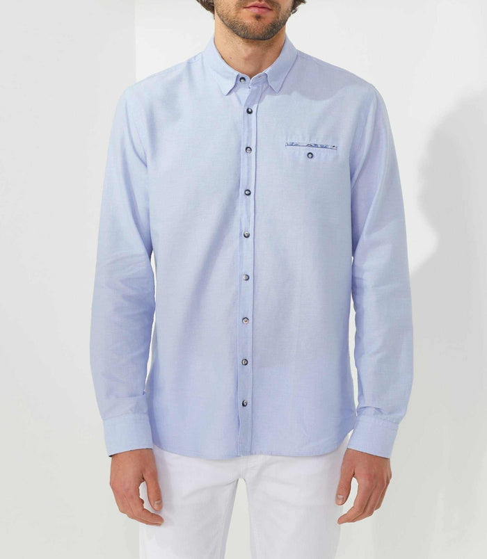izac Chemise casual bleu ciel "Sara"