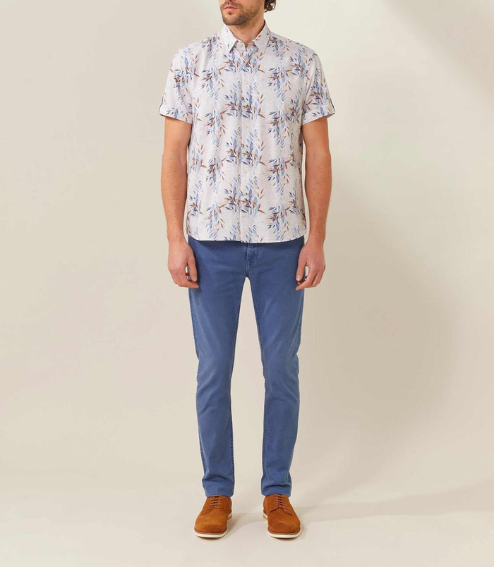 izac Chemise casual bleu ciel "Tako"