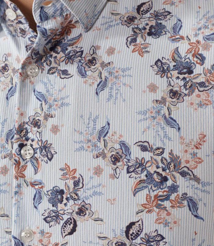 Izac Chemise Casual Bleu-ciel "Thibo"