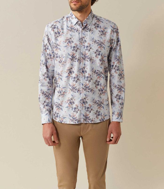 Izac Chemise Casual Bleu-ciel "Thibo"