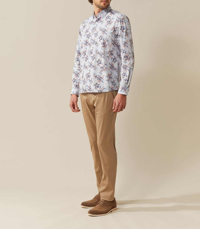 izac Chemise casual Bleu-ciel "Thibo"