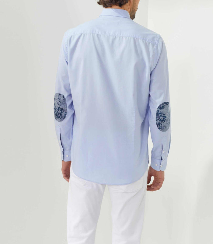 Izac Chemise Casual Bleu-ciel "Tod"
