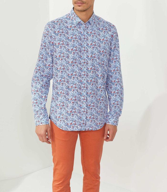 izac Chemise casual bleu "Tiano"