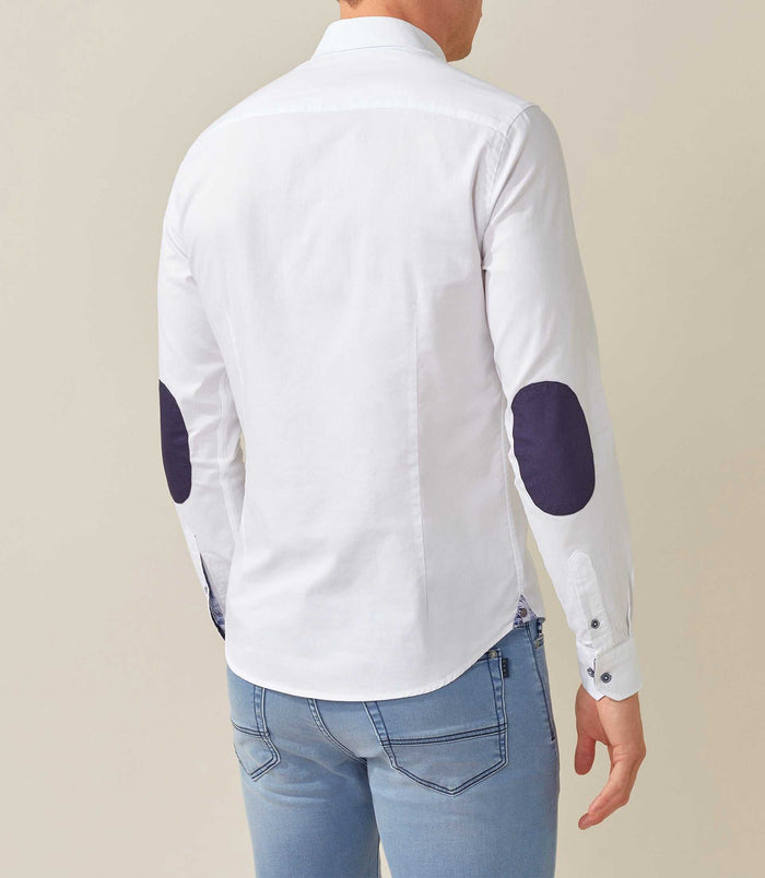Izac Chemise Casual Coton Blanc "Sephoever"