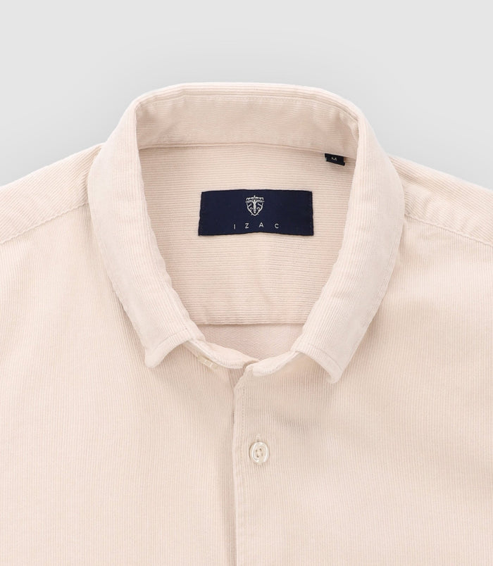 Izac Chemise Casual écrue