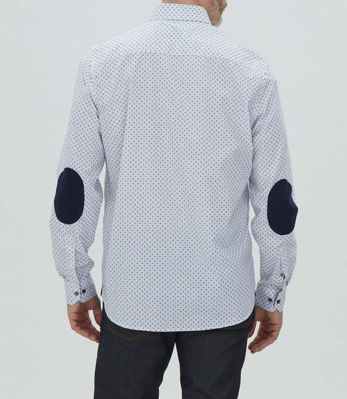 Izac Chemise Casual En Coton Marine "Madi"