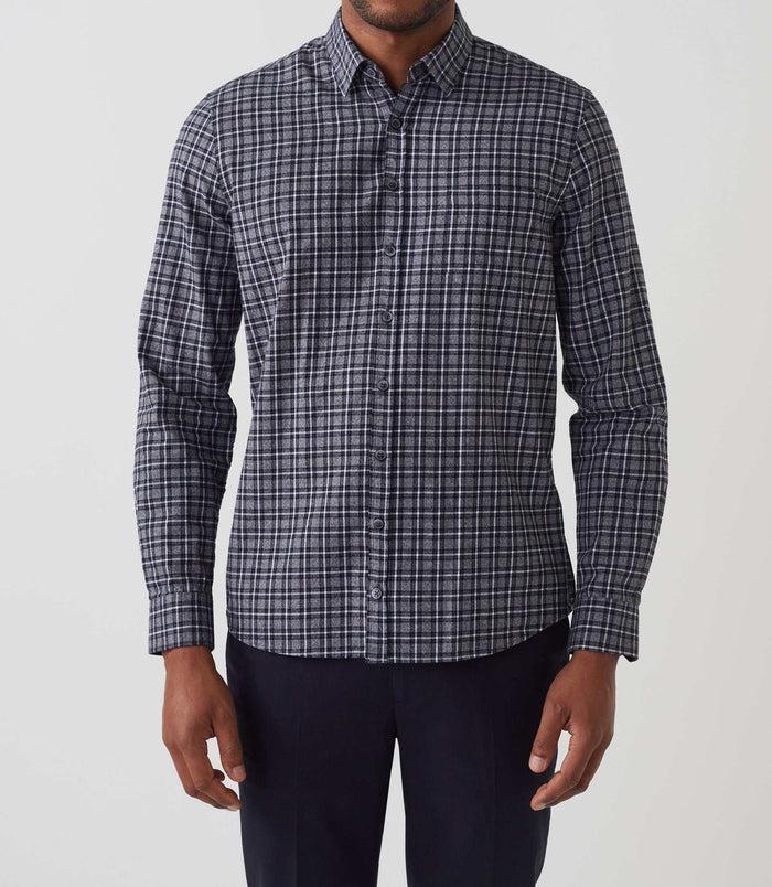 Izac Chemise Casual Grise "Alena"
