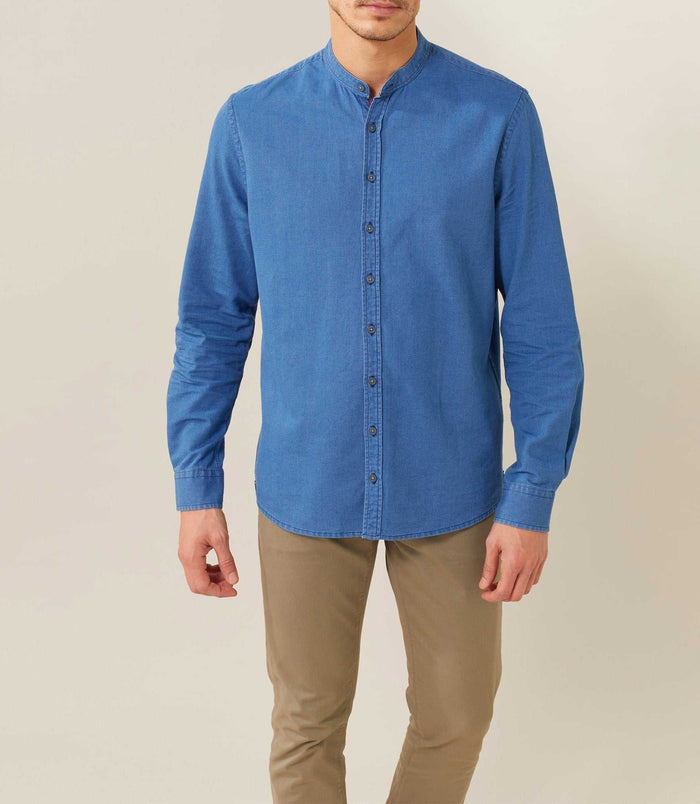 izac Chemise casual indigo "Tardif"