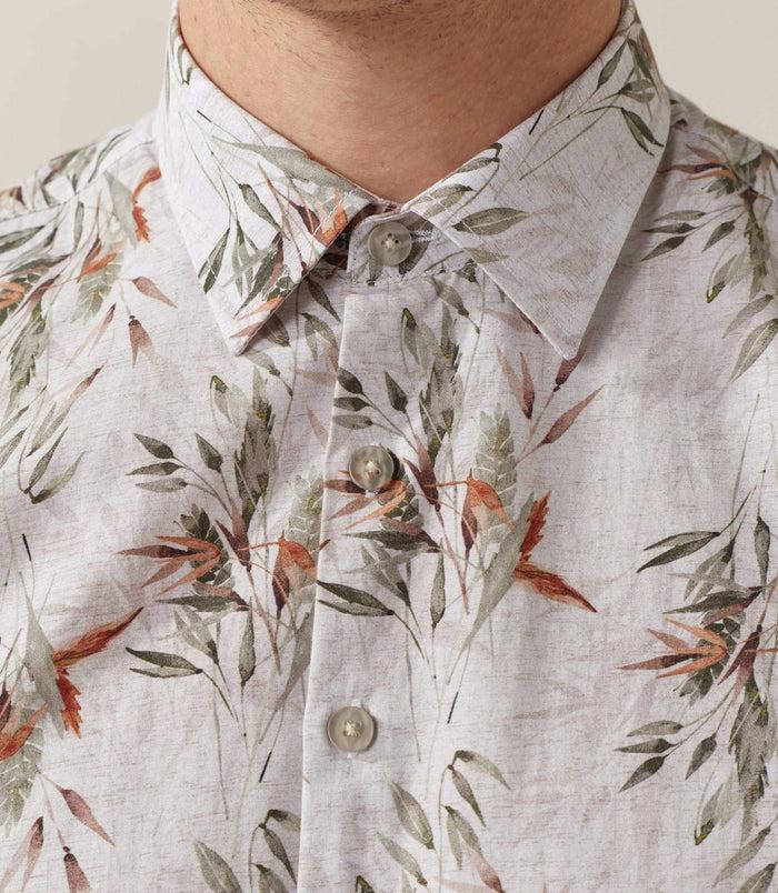 Izac Chemise Casual Kaki "Tako"
