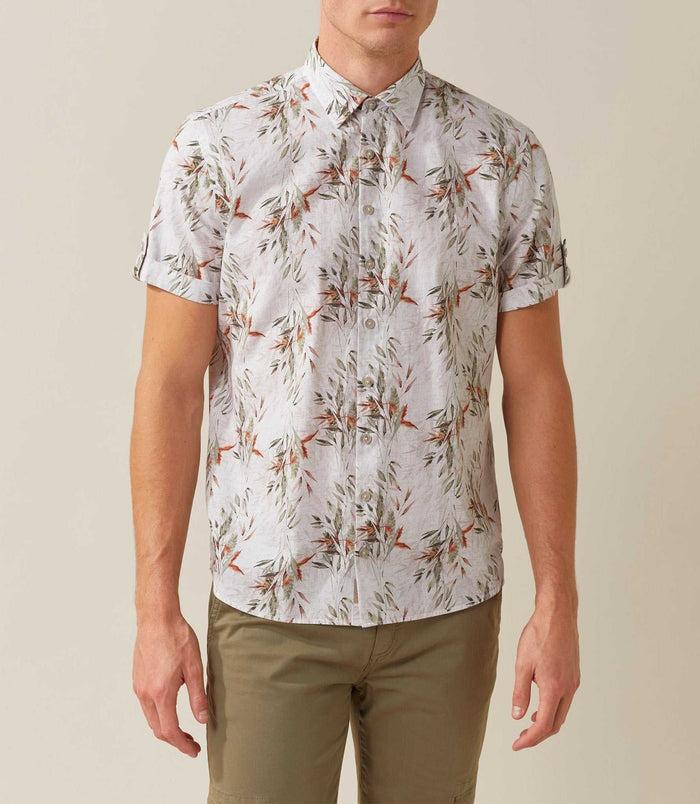 izac Chemise casual kaki "Tako"