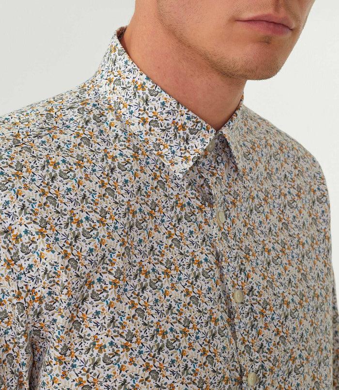 Izac Chemise Casual Kaki "Tigrane"