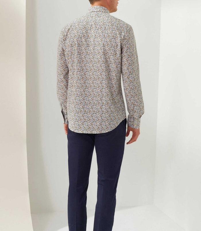 Izac Chemise Casual Kaki "Tigrane"