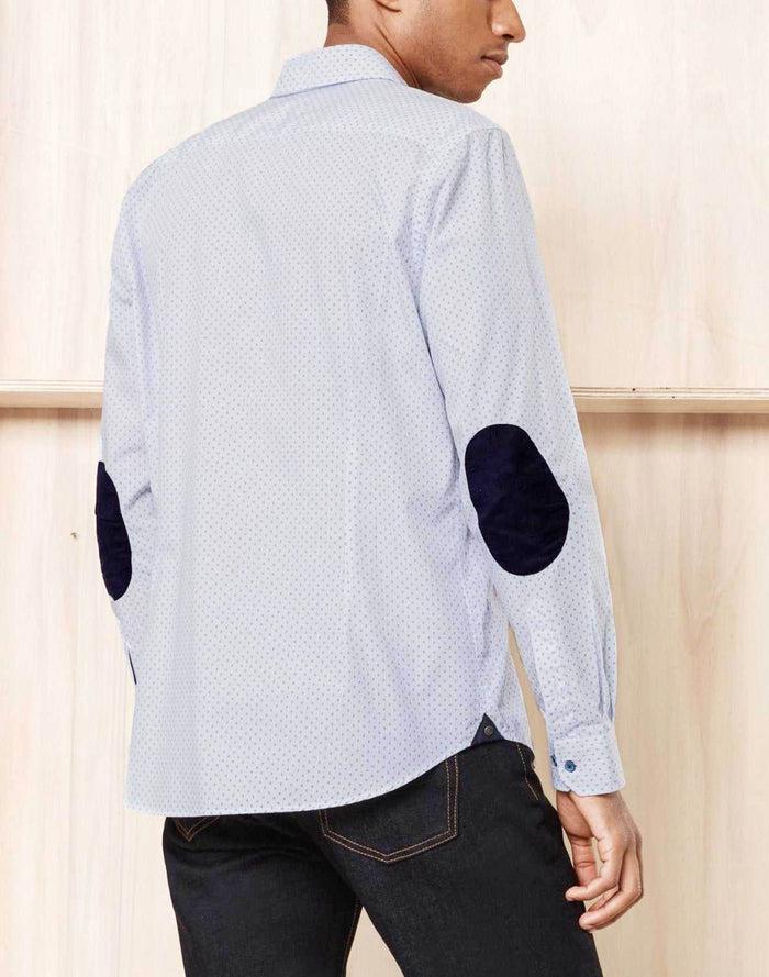 Izac Chemise Casual Marine