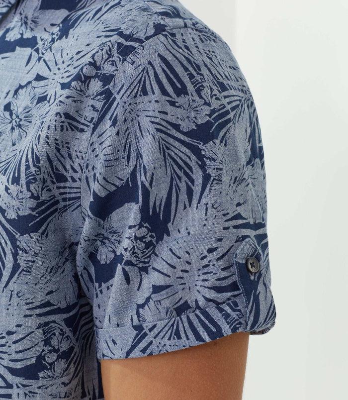 Izac Chemise Casual Marine "Talas"