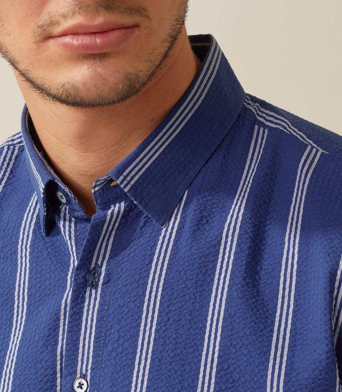 Izac Chemise Casual Marine "Tameo"